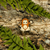 Bigfoot | Cryptid Pin | Bark Leaf
