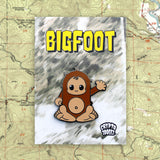 Bigfoot | Cryptid Pin | Map