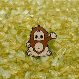 Bigfoot | Cryptid Pin | On Rocks