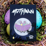 Easter Mothman | Cryptid Pin | Background