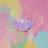 Easter Mothman | Cryptid Pin | Close Up