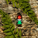 Flatwoods Monster | Cryptid Pin | Bark Leaves