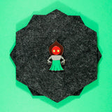 Flatwoods Monster | Cryptid Pin | Green