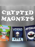 Cryptid Fridge Magnets