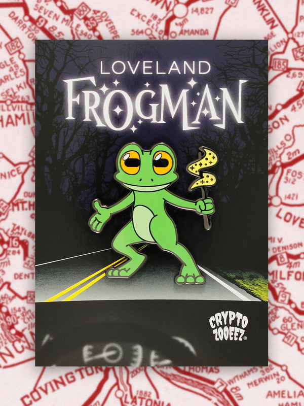 Enamel Pin Collection | Cryptid Pins by CryptoZooeez