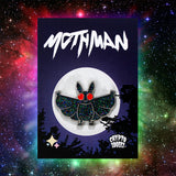 Galaxy Mothman | Cryptid Pin | Backercard