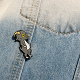 Goatman | Cryptid Pin | Denim