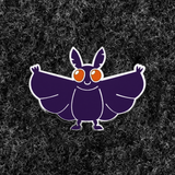 Halloween Mothman | Cryptid Pin | Close Up