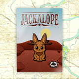 Jackalope | Cryptid Pin | Map