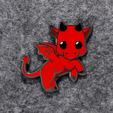 Jersey Devil | Cryptid Pin | Close Up