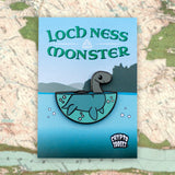 Loch Ness Monster Hard Enamel Pin