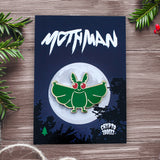 Mothman LIMITED CHRISTMAS EDITION Hard Enamel Pin