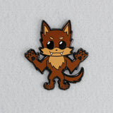 Michigan Dogman | Cryptid Pin | Close Up