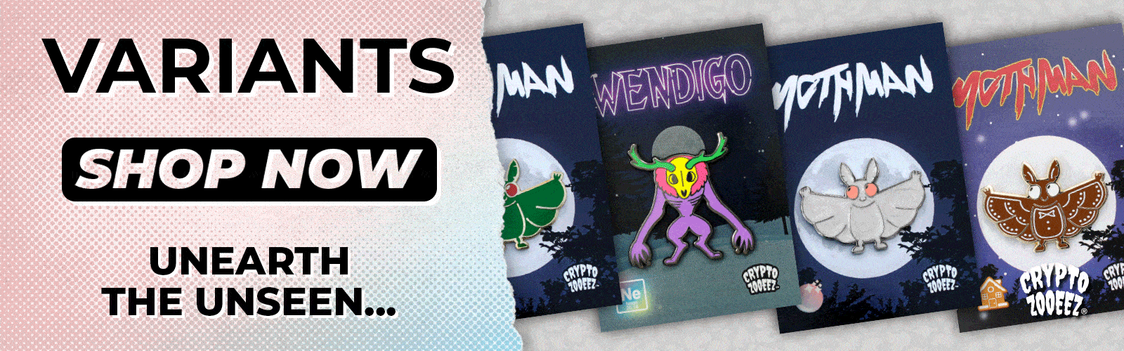 Cryptid Pins | Variants & Special Editions