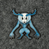 Pearl Wendigo | Cryptid Pin | Close Up