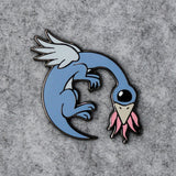 Snallygaster | Cryptid Pin | Close Up