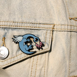 Snallygaster | Cryptid Pin | Denim