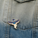 Thunderbird | Cryptid Pin | Denim