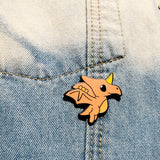 Van Meter Visitor | Cryptid Pin | Denim