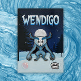 Pearlescent Wendigo Hard Enamel Pin