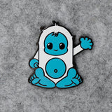 Yeti | Cryptid Pin | Close Up